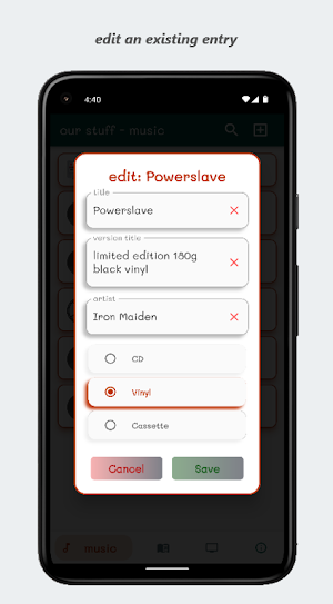 Our Stuff Screenshot 1