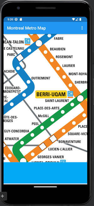 MontrealMetroMap Screenshot 0