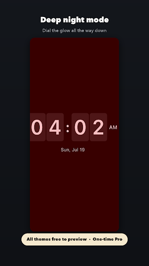 Flip Clock: Bedside Clock Screenshot 3