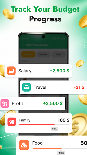 Money Expense Tracker Screenshot 1
