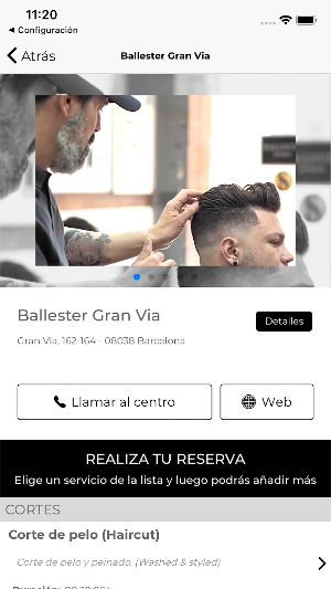 Ballester Barber-Shop Screenshot 1