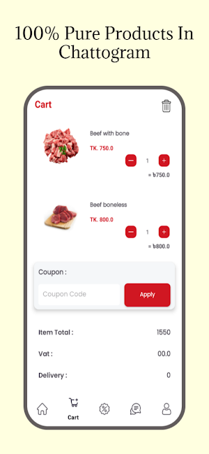 Smart Grocery- Halal&Safe Meat Screenshot 1