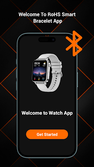 RoHS Smart Bracelet App Screenshot 0