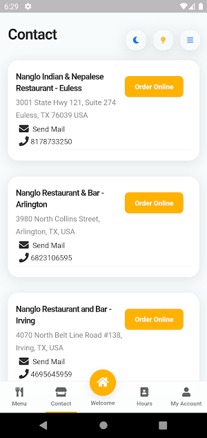 Nanglo Restaurant Screenshot 3