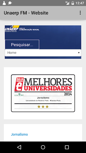 Rádio Unaerp Screenshot 3