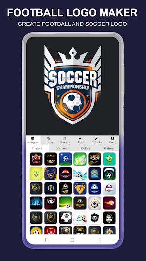 Football Logo maker Screenshot 1