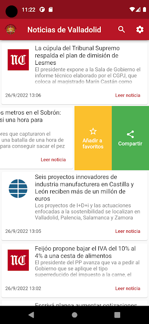 Noticias de Valladolid Screenshot 2