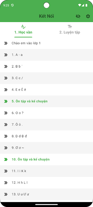 Tiếng Việt 1 Kết Nối tập 1+2 Screenshot 0