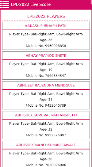 Lingayat Premier League Screenshot 1