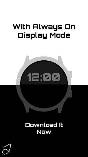 Simple Horizon Watch Face Screenshot 3