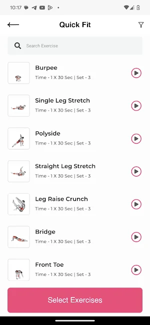 FitnessFilet Screenshot 0