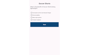 SportShorts Quiz Screenshot 0
