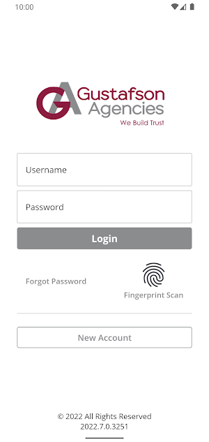 Gustafson Agencies Online Screenshot 0