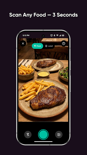 HalaFit – AI Calorie Counter Screenshot 0