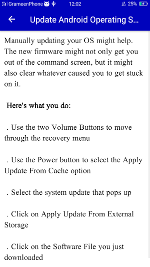Fix No Command Error Guide Screenshot 2