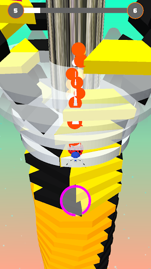 Ladybug Jump & Breaks-Ladybug Spiral Stack Breaker Screenshot 0