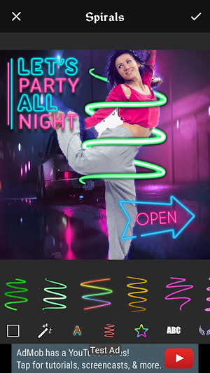 Neon Photo Editor Screenshot 3