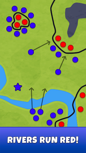 Dots Commander: RTS War Screenshot 2