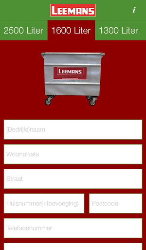 Leemans Afval en Reiniging Screenshot 2