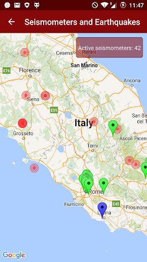 SeismoCloud Screenshot 1