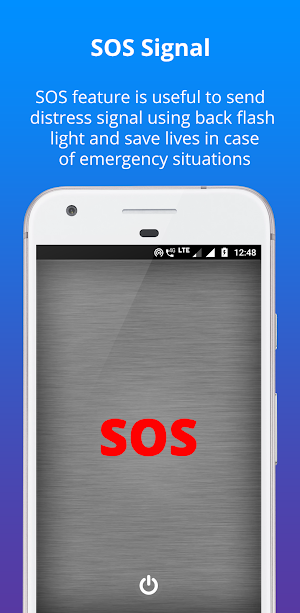 Bright Torch light – Front and back flashlight app Screenshot 2
