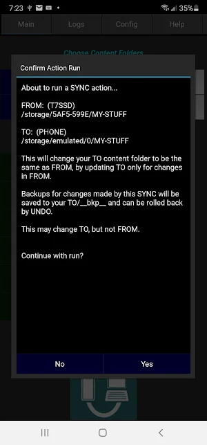 PC-Phone USB Sync: Trial Screenshot 3