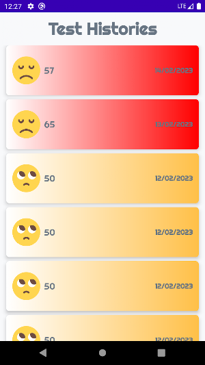 Depression Test Screenshot 3
