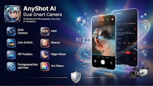 AnyShot AI: Dual Smart Camera Screenshot 3