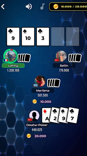 Omaha Poker Game Screenshot 0