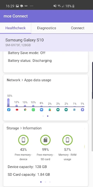 mce Connect Screenshot 2