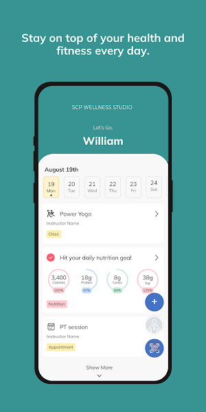 SCP Wellness Studio Screenshot 1