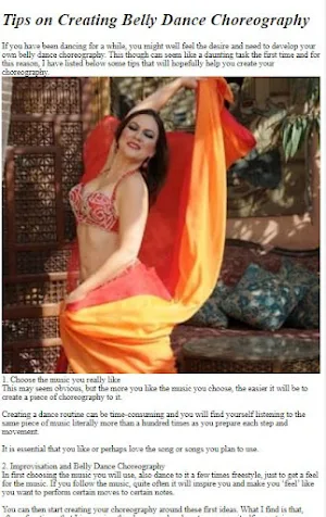 Belly Dance Moves Tutorial Screenshot 2