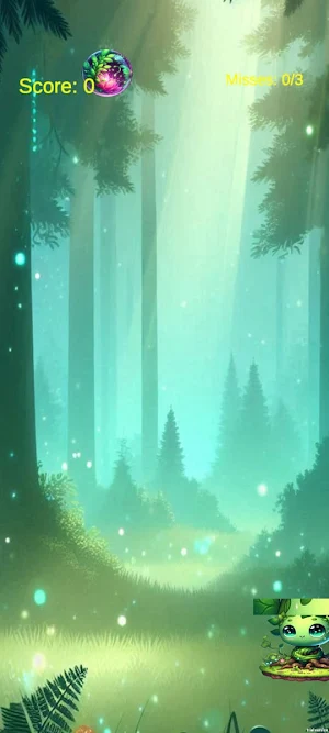 Forest Glow Catch Screenshot 1
