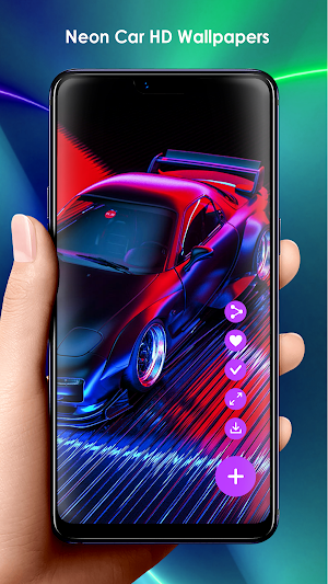 Neon Car HD Wallpapers Screenshot 2