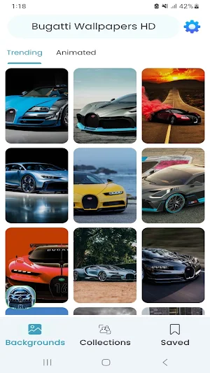 Bugatti Wallpapers HD Screenshot 0