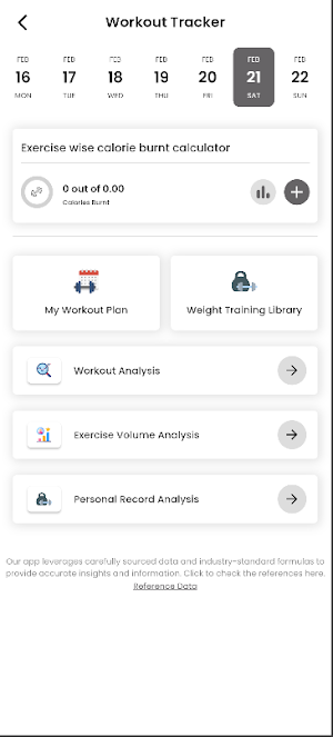 My Fitness Hub Screenshot 2