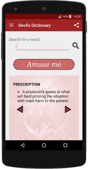 Devil's Dictionary Screenshot 2