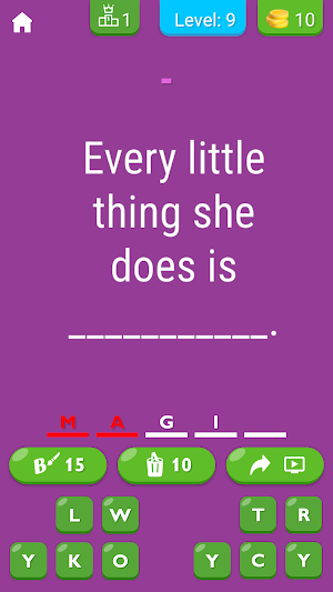 Song Lyrics Trivia Challenge Screenshot 3