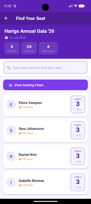 Seatable Screenshot 1