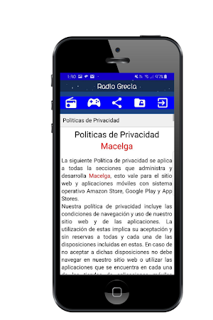 Radio Grecia Mejores Emisoras Screenshot 2