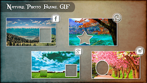 Nature Photo Frame Editor Screenshot 1