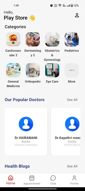 Dr Thangamma Hospital Screenshot 1