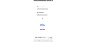 Random Number Generator App Screenshot 3