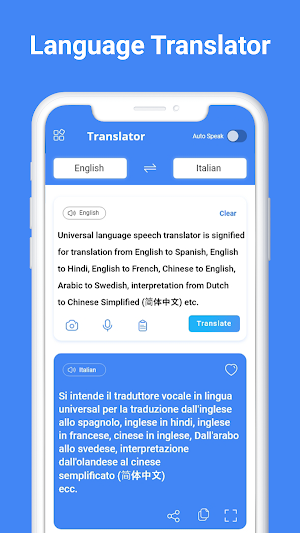 Go Translate All Languages Screenshot 0
