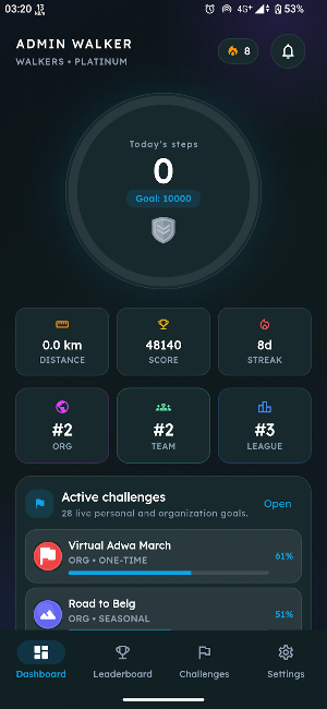 Team Walk Screenshot 2