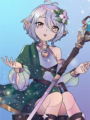 Anime Fantasy Color by Numbers Screenshot 0