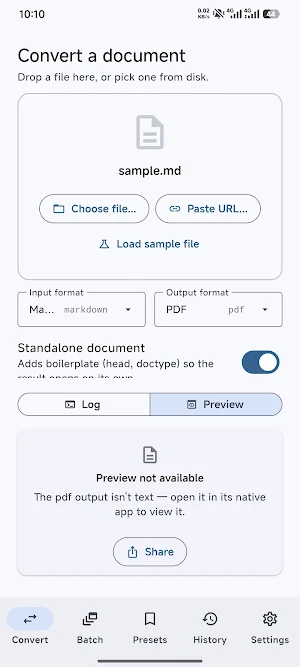 Documents Converter - format Screenshot 0