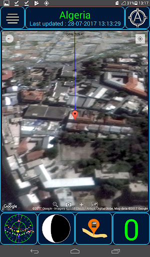 Qibla (Qibla direction & prayer times) Screenshot 3