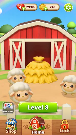 Sheep Slide: Unblock Jam Farm Screenshot 1