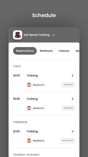 A2Z Sports Training Screenshot 2